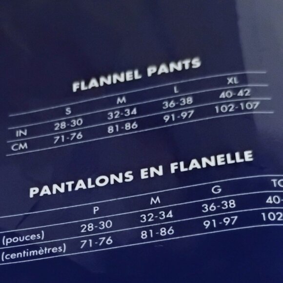 Men's Tommy Hilfiger Flannel Lounge Pants Size S NWT - Picture 3 of 3